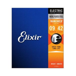 Juego de Cuerdas ELIXIR 12002 Nanoweb 09|42 Super Light ELIXIR - Accesorios. Compra online con garantía.