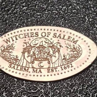 Witches Of Salem Pressed Penny Elongated Coin