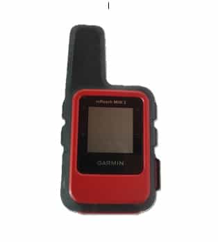 Black and red Garmin inReach Mini 2 