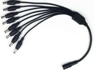 Pulpo de alimentación para cámaras de seguridad