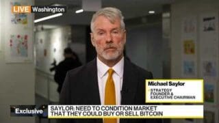 Saylor Talks Bullish Bitcoin, Clarity, MSCI Disappointment