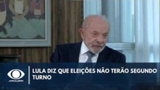 ‘Acredito que não terá segundo turno’, afirma Lula
