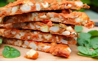 baked cauliflower frittata recipe gluten-free