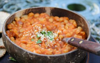 vegan split pea stew