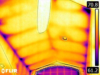 attic insulation thermal 3 - Thermal Imaging