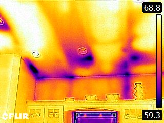 attic insulation thermal 4 - Thermal Imaging