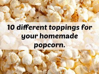 popcorn toppings