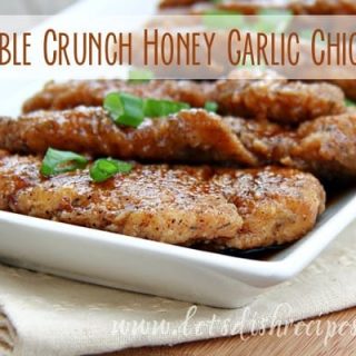 Double Crunch Honey Garlic Chicken