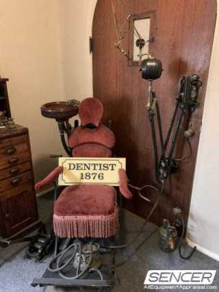 Antique dental chair 1876