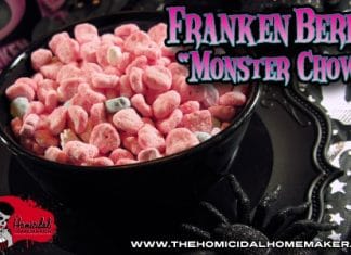 Frankenberry Monster Chow – A Sweet & Spooky Twist on a Classic!