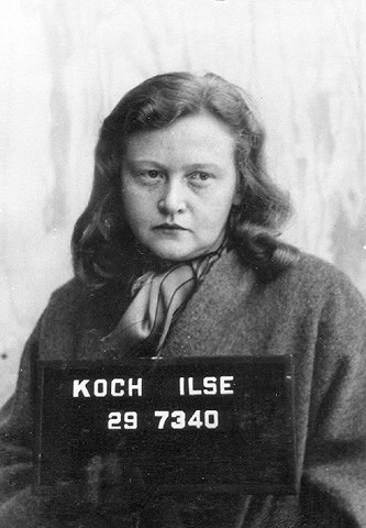 Ilse Koch, echtgenote van kampcommandant Karl Koch, berucht om haar rol in concentratiekamp Buchenwald tijdens WOII