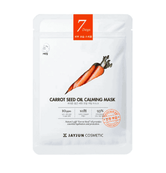 carrot serum calming mask for skin korean