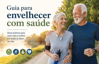 Envelhecer com saúde, vitalidade e autoamor é possível! Cuide-se, goste de você. Não importa com quem, nunca esteja sozinho