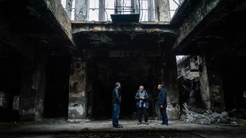 Jack Murphy (left), Velemir Markovic (center) and Cameron Prince (right).