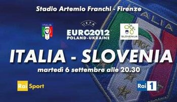 Euro 2012: Italia - Slovenia, orari diretta tv e streaming | Digitale terrestre: Dtti.it