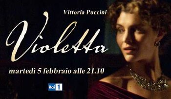 Su Rai1 Vittoria Puccini è la giovane Violetta | Digitale terrestre: Dtti.it