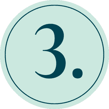 Number three icon