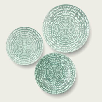 Set 18 Piatti Ethnic Chic V.Acqua