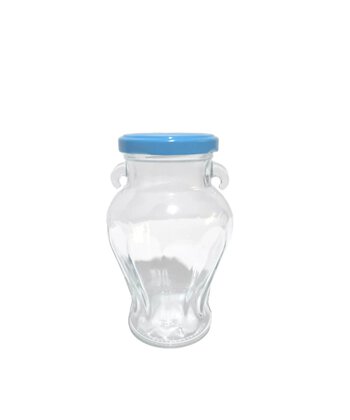Vaso cc 212 Anfora con tappo Celeste