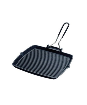 Maxi Grill Bistecchiera 24x24 Ghisa