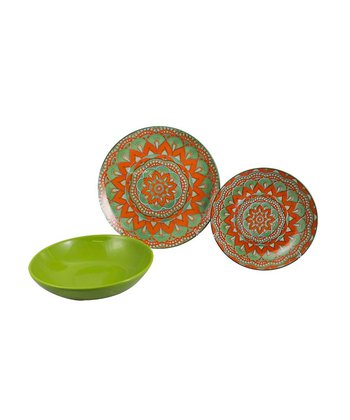 18 Piatti Coordinati Orange