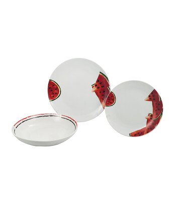 Set 18 Piatti Fruit Anguria