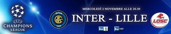 Mercoledi di Champions con Inter - Lille diretta tv su Rai HD e streaming | Digitale terrestre: Dtti.it