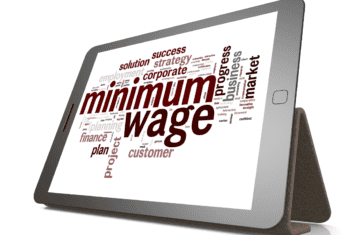 Minimum Wage Word Cloud