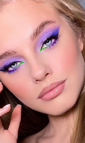 Maquiagem Colorida