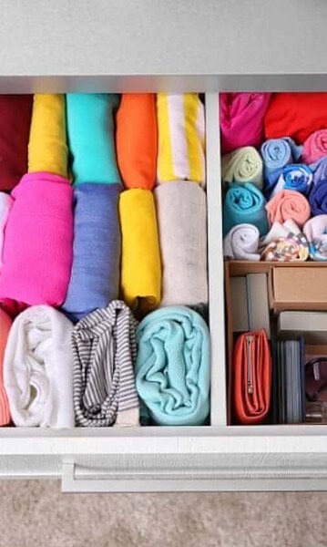 Clothing Drawer Storage Tips