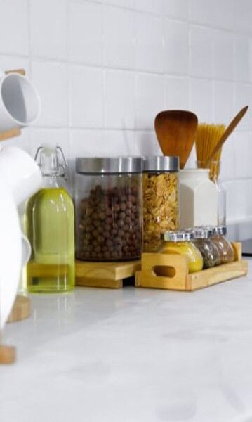 Organizing Kitchen Countertops
