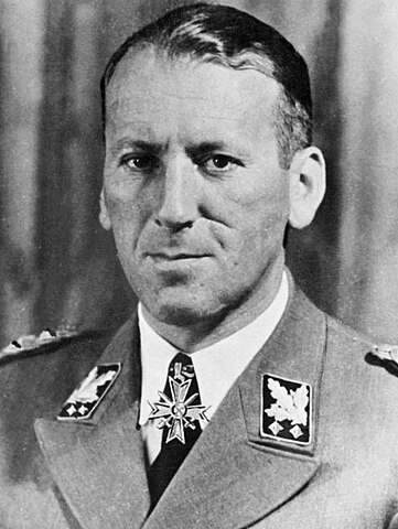 Ernst_Kaltenbrunner_(1943)(cropped)(c) Ernst Kaltenbrunner 1903 - 1946 Hoofd van het RSHA