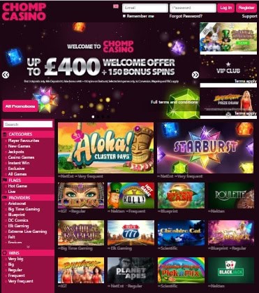 Chomp Casino Review