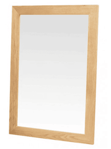 Cuba Oak Mirror - Small Living room spaces