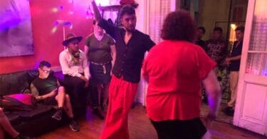 Noche migrantes en San Telmo