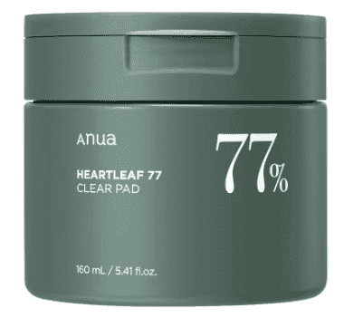 ANUA Heartleaf 77% Clear Pad - soothes and exfoliates 70 Pads