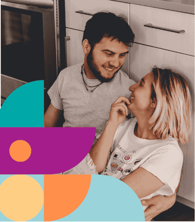 Two people in conversation representing the social and sensory factors in autism dating challenges