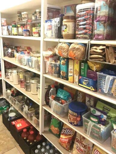 Pantry Makeover After