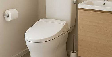 トイレクロス貼替の写真