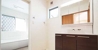 洗面台クロスの写真