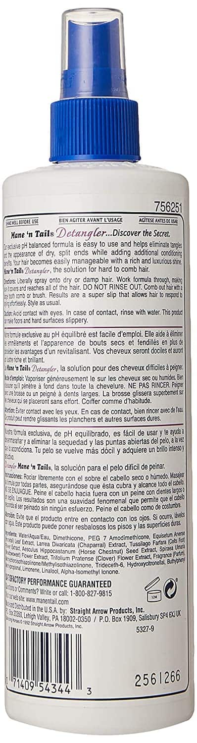 Mane 'n Tail 12 Oz Detangler, 12 Fluid Ounce - Image 3