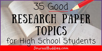 best junior research paper topics