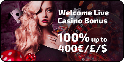 100% up to 400 EUR free bonus