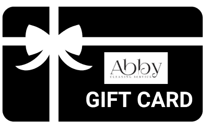 Abby Cleaning Service gift card for house cleaning
