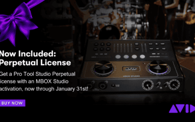 Get More with Avid MBOX: Free Pro Tools Studio License Offer!