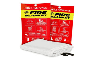 Emergency Fire Blanket (2-Pack)