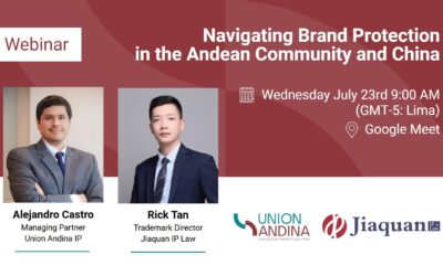 Brand Protection in the Andean Community and China