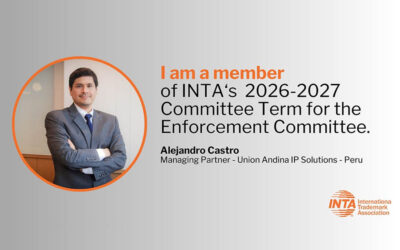 Alejandro Castro has been appointed to serve on INTA’s Enforcement Committee for the 2026-2027