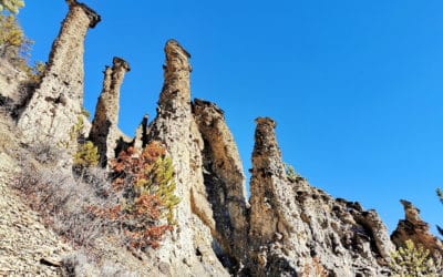 Sous le gigantesque glacier de la Durance sommeillaient Remollon et ses Demoiselles Coiffées