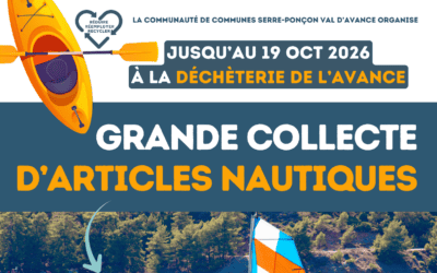 Collecte d’Articles Nautiques jusqu&rsquo;au 19 octobre déchèterie de l&rsquo;Avance